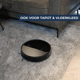 Tjilla C100 Robotstofzuiger met dweilfunctie - Nederlands product - Anti-klit borstel - Met laadstation - V-Slam navigatie - Proefperiode 30 dagen - Huisdieren - Dweilrobot - Bediening met App - Met afstandsbediening - 10.000pa — thumbnail 13