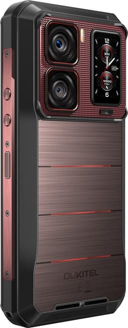 Oukitel WP300 Robuuste Smartphone 5G - IP68/IP69K Outdoor Telefoon - 12GB RAM - 128GB ROM - 16000mAh 120Hz - 6,8 inch FHD+ scherm - Met Afneembare Module Oortelefoon, Kamplampje - Rood — thumbnail 5