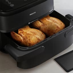Philips 1000 Series Dual Basket Airfryer - NA150/00 - Dubbele Mand - Flexible Basket - 7.1L - Tot 5 Personen — thumbnail 15