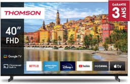40 Inch Full HD Smart TV met Google TV, Dolby Audio en Bluetooth — thumbnail 1