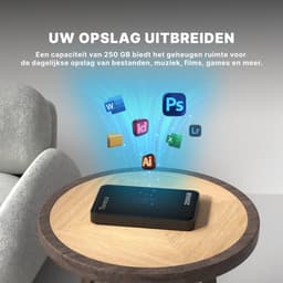 Toveca Externe harde schijf 250 GB - USB 3.0 Harde schijf extern - HDD — thumbnail 4