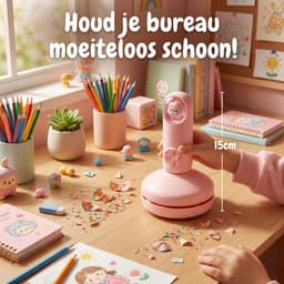 Draadloze Mini Stofzuiger - Draagbare Kruimeldief voor Auto en Huis - Compacte Handstofzuiger - Oplaadbaar & Sterke Zuigkracht — thumbnail 5