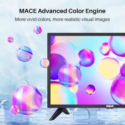 HD LED Televisie 24 inch (60 cm) voor Slaapkamer of Keuken met Triple Tuner en Diverse Aansluitingen — thumbnail 6