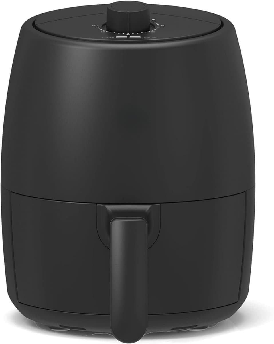 Core® Mini airfryer - Airfryer - Airfryer klein - Zwart - 22cm x 28cm x 27cm — afbeelding 1