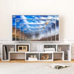 Modulaire TV Kast Uitschuifbaar – 3 Delig Lowboard voor TV's tot 65 Inch — thumbnail 10