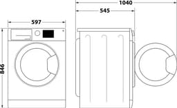 Bauknecht BT 84D WWS | Warmtepompdroger | 8 kg | Taal display Duits — thumbnail 6