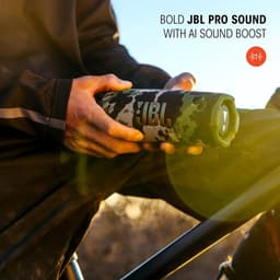 JBL Flip 7 - Portable Bluetooth Speaker - Draadloze Muziek Box - 16 uur - Waterdicht - IP68 - Zwart — thumbnail 10