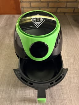 Airfryer - Hetelucht Friteuse - 3 Liter - 1400W - Zwart — thumbnail 2
