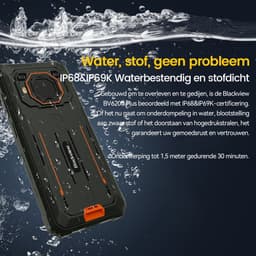Blackview BV6200 Plus Robuuste Smartphone 4G - 24GB RAM - 128GB - 6,56 inch - 11000mAh - IP68/IP69K Outdoor telefoon - Dual SIM - Android 14 - NFC - GPS - Zwart — thumbnail 12