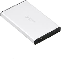 Externe Harde Schijf - Draagbare Opslag - Bestanden Overzetten - Super Speed USB 3.0 - 25-inch Formaat - Zilver — thumbnail 2