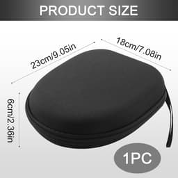 Allecto Plus - Duurzame Nylon Opberghoes voor Hoofdtelefoon | Universele Grootte | Compatibel met Sony en Bose | Zwart — thumbnail 4