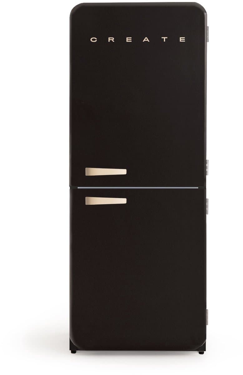 CREATE - Koelkast in retro stijl - FRIDGE RETRO COMBI 401 L — afbeelding 1