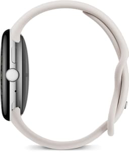 Google Pixel Watch 4 - Smartwatch - 45mm - WiFi - Zilverkleurig/Porcelain — thumbnail 4