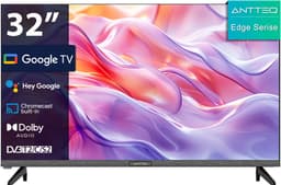 ANTTEQ G32-AH3.Q1L - 32 Inch (80 cm) Smart TV - Google TV - HD Ready - Bluetooth - Chromecast & Google Assistant - Netflix & Disney+ - 2024 Model — thumbnail 1