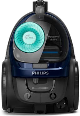 Philips Stofzuiger zonder Zak FC9556/09 - Alle Vloertypen - Sterke Zuigkracht - Met H13 Allergiefilter - 3 Extra Mondstukken - Blauw — thumbnail 16
