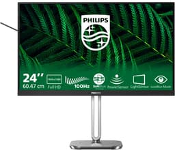Philips 24B2G5200 - Duurzame Ergonomische 24 Inch Eco Monitor – Full HD IPS – 100Hz – Verstelbaar – 5 Jaar Garantie — thumbnail 1