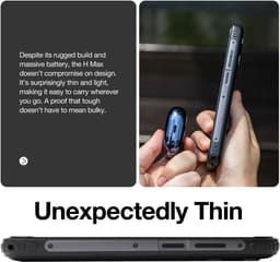 AGM H Max – Robuuste Android 14 Smartphone met 10000mAh Batterij, 90Hz Display, 4G Dual SIM, 13MP Camera – IP69K – 128GB Opslag — thumbnail 12