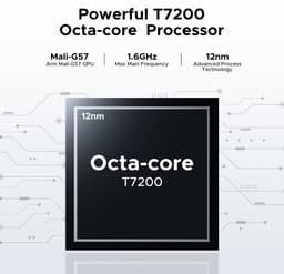 DOOGEE N55 - Smartphone - 16 GB RAM + 128 GB ROM（2TB/TF） - 6.56 inch + 90Hz IPS - 4G Dual SIM - 5150mAh - Android 15 - 5G WiFi - Face ID - GPS - Widevine L1 - Natuurlijk — thumbnail 6