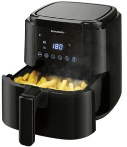 Silvercrest Heteluchtfriteuse XL - Temperatuur: 60 - 200 °C - Inhoud: 1,4 kg - Airfryer - Met extra grote frituurmand - Om te frituren zonder extra olie of vet - Ook voor grillen, bakken en braden — thumbnail 15