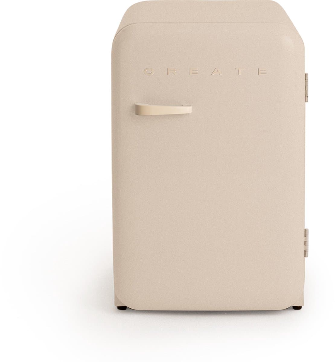 CREATE - Koelkast in retrostijl - Zand - Handvat Zand - FRIDGE RETRO 107L — afbeelding 1