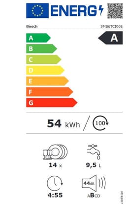 Bosch SMS6TCI00E - Serie 6 - Vrijstaande Vaatwasser - Energielabel A - Home Connect — thumbnail 11