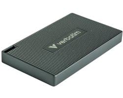 Verbatim Metal Mini 512GB - SSD Extern - draagbaar - USB-C 3.2 - 512 GB - Compatibel met Windows en Mac OS - zwart