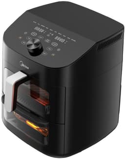Air fryer MF-CY110A - Heteluchtfriteuse - dubbele stapel - overlappende heteluchtfriteuse - slimme wifi-synchronisatie met Alexa - 11L XL verticaal ruimtebesparend ontwerp - 10-in-1 mandgrillpan - geschikt voor 3 tot 8 personen - 2400 W — thumbnail 6