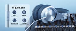 OneOdio Fusion A70 Sky Blue – Draadloze Over-Ear Koptelefoon – DJ & Studio – Hi-Res Audio — thumbnail 17