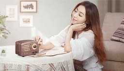 MUZEN Utopia - FM Radio - Bluetooth Luidspreker - Walnutwood — thumbnail 10