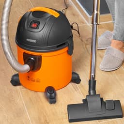 Monzana Stofzuiger Nat & Droog - 1200W 15L Container – Zwart/Oranje — thumbnail 6