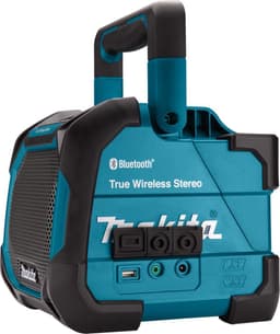 Makita DMR203 10.8-18V Li-Ion Accu Bluetooth speaker - werkt op netstroom & accu — thumbnail 8