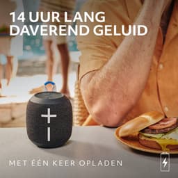 Ultimate Ears WONDERBOOM 4 - Draadloze Speaker - Bluetooth - Zwart — thumbnail 6