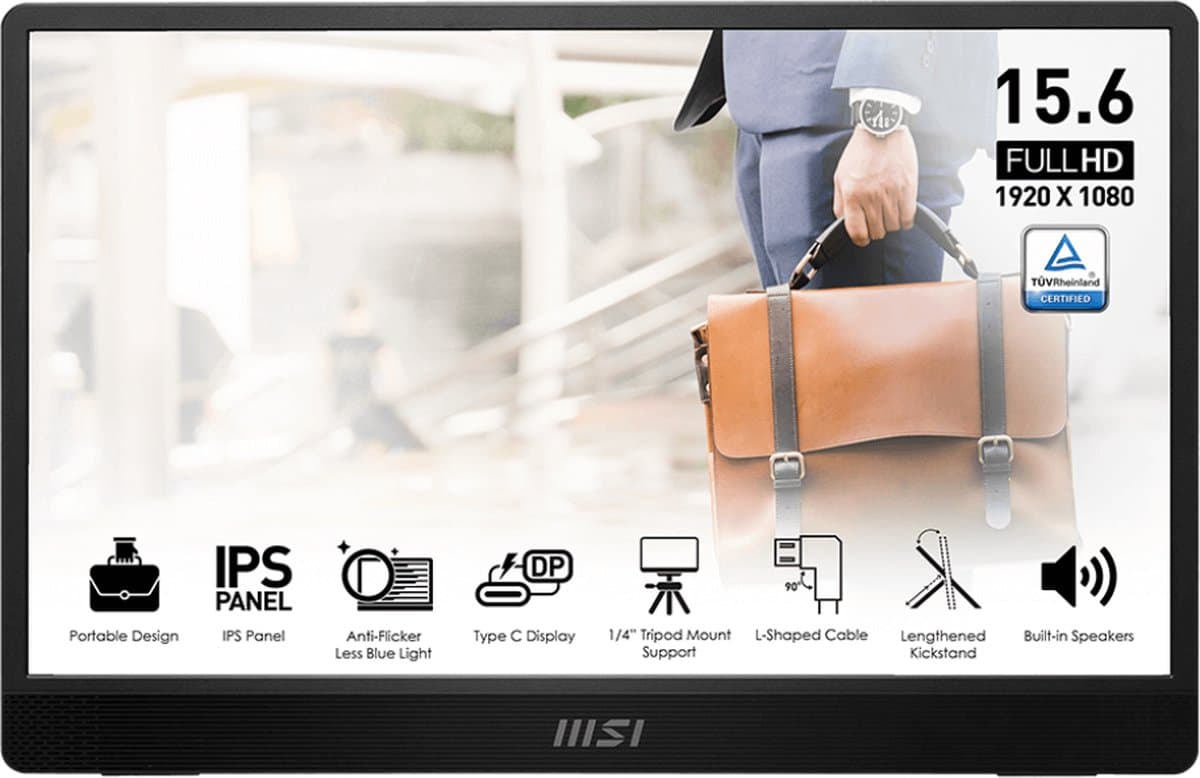 MP161DE E2 computer monitor — afbeelding 1