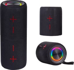 Trevi XR 8A44 DOUBLE Draadloze stereoluidspreker Zwart 20 W — thumbnail 1