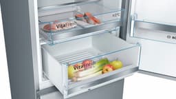 Bosch KGE39ALCA - Serie 6 - koel-vriescombinatie - VitaFresh: houdt etenswaren langer vers in gekoelde lades - RVS — thumbnail 5