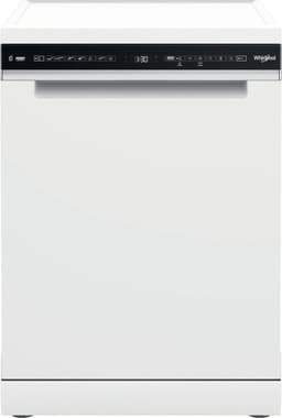 Whirlpool W7F HS41 - Vrijstaande vaatwasser - 60 cm - Wit met zwart — thumbnail 1