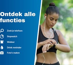 Kiraal Charge Fit - Stappenteller - Activity Tracker - Temperatuurmeter - Bloeddrukmeter - Hartslagmeter - Smartwatch - Horloge - Heren - Dames - Nederlandse Handleiding — thumbnail 8