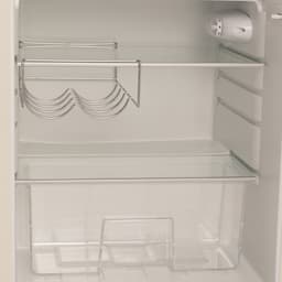 CREATE - Koelkast in retrostijl - Gebroken wit - Handvat Zilver - FRIDGE RETRO 107L — thumbnail 8