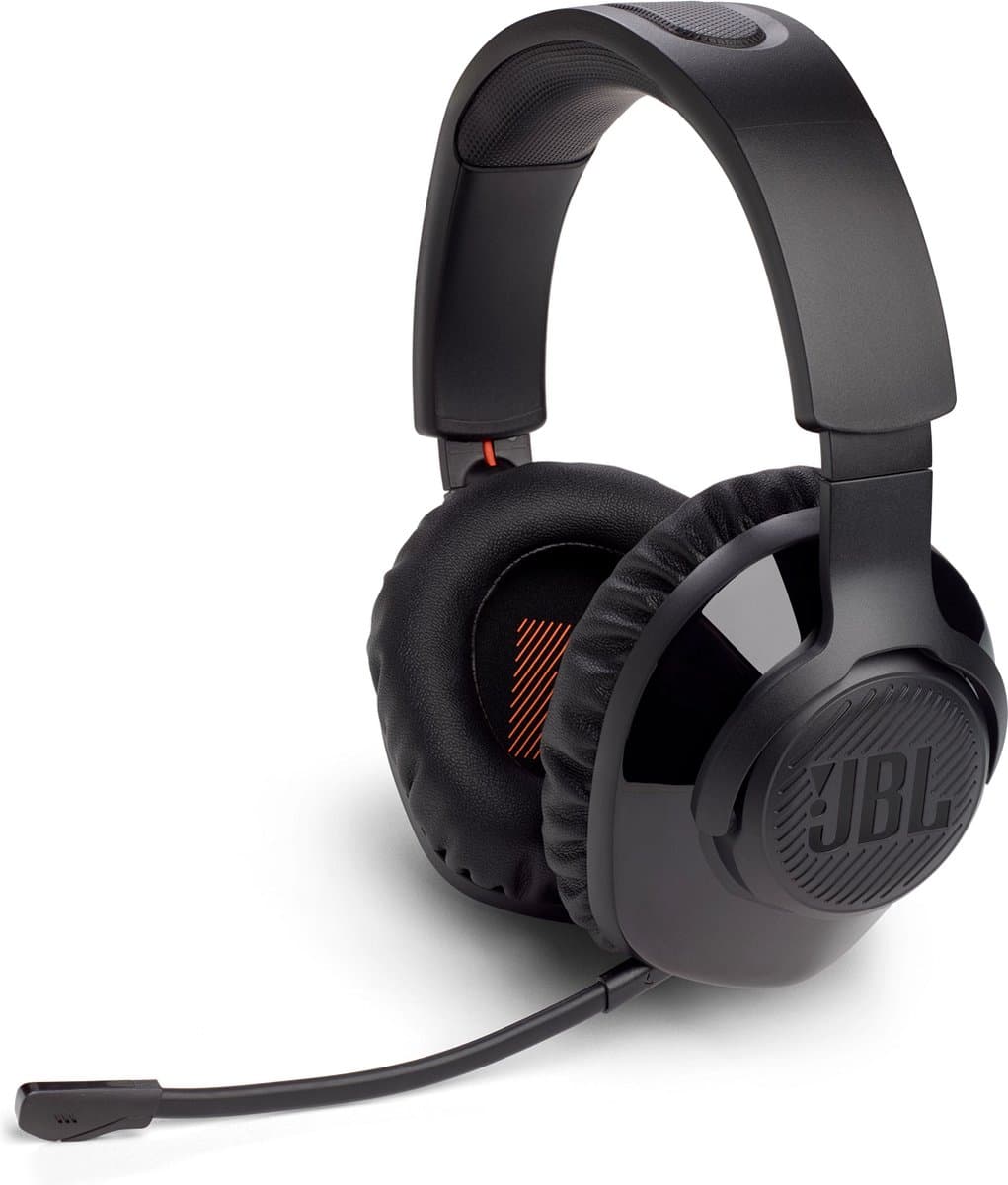 JBL Quantum 350 Wireless - Draadloze Gaming Headset - 2.4GHz USB Dongle - Lage Latency - Over-ear met Afneembare Microfoon - 22 uur batterij - JBL Quantum Engine Software - Zwart — afbeelding 1