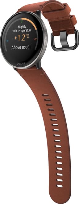 Polar Ignite 3 Titanium- Fitness Smartwatch & GPS Activity Tracker - Leder Brons/Siliconen Zwart - S-L — thumbnail 12