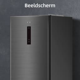 CHiQ CID282NEIBE - Koel-vriescombinatie - 282 Liter - No Frost - Inverter Compressor - LED Display - 37 dB - 3 Deuren - 12 jaar garantie op compressor — thumbnail 8