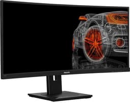 Philips 346B1C - QHD Ultrawide Monitor - USB-C 90W - KVM-Switch - RJ45 - Powersensor - Lichtsensor - 34 Inch - 100hz — thumbnail 3