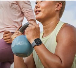 Fitbit Versa 4 - Smartwatch heren en dames - Blauw — thumbnail 9
