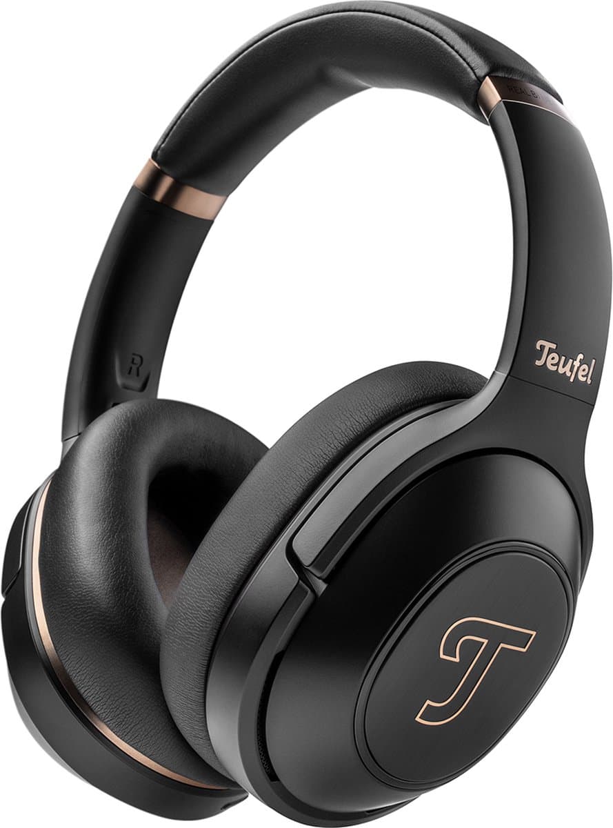 Teufel REAL BLUE PRO - High end HD-bluetooth koptelefoon - Over-ears - Digitale hybride Active Noise Cancelling (ANC) - Sound personalisatie - Night Black — afbeelding 1