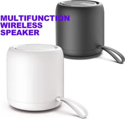 Mini Wireless Speaker-Draadloze Luidspreker Waterdichte Stereo Sound Draadloze Luidspreker | Met Handvat 5.0 Bluetooth Speaker Antislip Siliconen Bodemmat, Mini Ip67 Waterdichte Hifi Subwoofer, Bt 5.0 Handsfree Black Friday en Sinterklaas — thumbnail 7