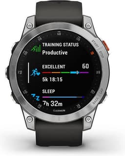 Garmin Epix Multisport Smartwatch - Helder amoled scherm - Geavanceerde GPS tracker - Multisport - 10ATM waterdicht - Slate/ Stainless steel — thumbnail 18