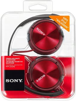 Sony MDR-ZX310AP - On-ear koptelefoon - Rood — thumbnail 2