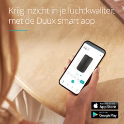 Duux Bright 2 Smart Luchtreiniger - 210 CADR geschikt voor 42m² - Air Purifier met Luchtkwaliteitsindicator en Ionisator - Zwart — thumbnail 5
