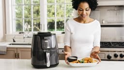 Ninja AF100EU - Multifunctionele Hetelucht Friteuse 3,8 liter - Grijs/Zwart — thumbnail 9