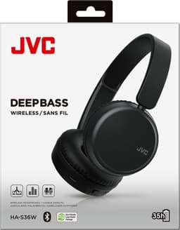 JVC HA-S36W-B Opvouwbare Bluetooth on-ear hoofdtelefoon - Zwart — thumbnail 6
